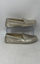 Load image into Gallery viewer, Cole Haan Womens Evelyn W25724 Gold Leather Slip-On Loafer Shoes Size 7.5B
