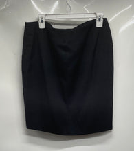 Load image into Gallery viewer, Bouchra Jarrar Womens Black Side Zip Straight And Pencil Skirt Size 42
