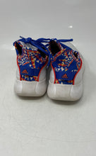 Load image into Gallery viewer, Adidas Womens Cloudfoam Pure SPW White Royal Blue Orange Sneaker Shoes Size 8.5
