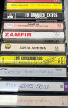 Load image into Gallery viewer, Antique Recorder Cassette Tapes Music Lot In Wooden Box 36 Pcs Not Tested
