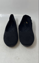 Load image into Gallery viewer, Aerosoles Girls Black Scalloped Round Toe Slip-On Ballet Flats Size 3
