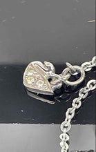 Load image into Gallery viewer, Authentic Swarovski Women's Silver-Tone Flower Key Pendant Necklace

