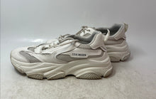 Load image into Gallery viewer, Steve Madden Womens Possession-E White Lace-Up Low Top Sneaker Shoes Size 9.5
