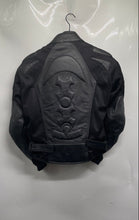 Load image into Gallery viewer, Fieldsheer Mens Black Long Sleeve Full Zip Motorcycle Jacket Size 38/48
