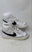 Load image into Gallery viewer, Nike Womens Blazer Mid 77 CZ1055-100 White Black Lace-Up Sneakers Shoes Size 7
