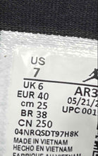 Load image into Gallery viewer, Nike Mens Air Jordan Access AR3762-001 Black Leather Sneakers Shoes Size 7
