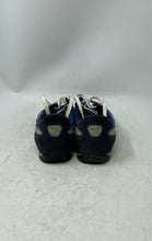 Load image into Gallery viewer, Puma Mens Rocket Navy Blue Leather Low Top Lace-Up Sneaker Shoes Size 9

