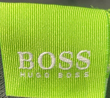 Load image into Gallery viewer, Hugo Boss Mens Black Cotton Short Sleeve Collared Golf Polo Shirt Size L
