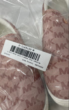 Load image into Gallery viewer, Michael Kors Womens Pink Signature Print Slip-On Sneaker Shoes Size 5
