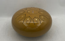 Load image into Gallery viewer, Lomuty Yellow Percussion Instrument Steel Tongue Drum w/ Mallets And Carry Bag
