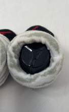 Load image into Gallery viewer, Air Jordan Babies Black Gray Monogram Pull-On Booties Socks Size 0-6 Months
