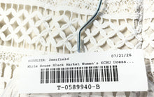 Load image into Gallery viewer, White House Black Market Womens White Crochet Mini Dress Size 00P
