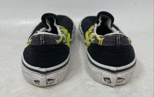 Load image into Gallery viewer, Vans Kids Classic Off The Wall 507452 Black Yellow Sneaker Shoes Size 12.5

