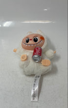 Load image into Gallery viewer, Pop Mart White Coca-Cola Labubu The Monsters Stuffed Toy Keychain

