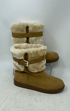 Load image into Gallery viewer, G by Guess Womens Brown Round Toe Buckle Ankle Snow Boots Size 8M
