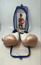 Load image into Gallery viewer, Everlast Womens Wrist Strap Pink Training Boxing Gloves 12 Oz With Case

