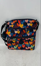Load image into Gallery viewer, Kipling Womens Multicolor Heart Print Adjustable Strap Zipper Crossbody Bag
