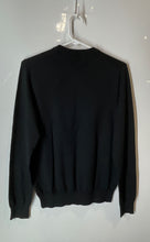 Load image into Gallery viewer, Merona Mens Black Knitted Long Sleeve Pullover Sweater Size Small
