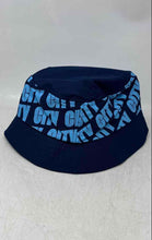Load image into Gallery viewer, Unisex Blue Logo Print Manchester City Wide Brim Soccer Bucket Hat
