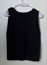 Load image into Gallery viewer, Ann Taylor Womens Blue Weekend V-Neck Sleeveless Button Front Vest Sweater Sz S
