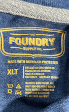 Load image into Gallery viewer, The Foundry Supply Co. Mens Blue Short Sleeve Collared Polo Shirt Sz XLT W/ Tag
