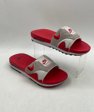 Load image into Gallery viewer, Nike Mens Air Max 1 DH0295-103 Red Open Toe Slip-On Slide Sandal Size 6
