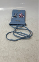 Load image into Gallery viewer, Disney Girls Blue Stitch &amp; Angel Initial Leather Lined Phone Crossbody Bag
