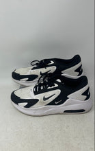 Load image into Gallery viewer, Nike Womens Air Max Bolt CU4152-101 White Black Lace-Up Sneaker Shoes Size 8
