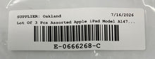 Load image into Gallery viewer, Lot Of 3 Pcs Assorted Apple iPad Air Model A1474 Tablets Not Tested For Parts
