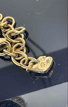 Load image into Gallery viewer, Authentic Swarovski Women's Gold Tone Crystal Accent Heart Necklace
