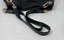 Load image into Gallery viewer, Michael Kors Womens Raven Black Leather Inner Pocket Shoulder Tote Handbag

