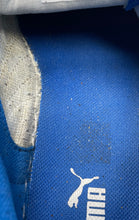 Load image into Gallery viewer, Puma Boys Suede 355110 02 Blue White Lace-Up Low Top Sneakers Shoes Size 5.5C
