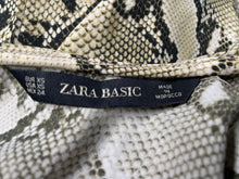 Load image into Gallery viewer, Zara Womens Multicolor Animal Print Long Sleeve One-Piece Jumpsuit Size XS
