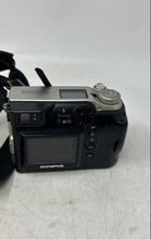 Load image into Gallery viewer, Olympus Camedia Model C-2020 Z Silver 2.1 MP Digital SLR Camera Untested
