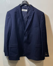 Load image into Gallery viewer, Jos. A. Bank Mens Blue Wool Long Sleeve Single-Breasted Two-Button Blazer 60/56
