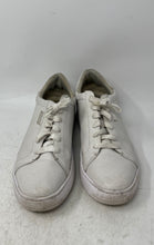 Load image into Gallery viewer, Coach Mens White Leather Round Toe Low Top Lace-Up Sneaker Shoes Size 7.5D

