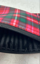 Load image into Gallery viewer, Victoria's Secret Womens Red Green Plaid Card Holder Zipper Pouch Wallet
