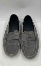 Load image into Gallery viewer, Authentic Tod&#39;s Mens Gray Suede Panny Slip-On Flat Moccasin Shoes Size 6.5
