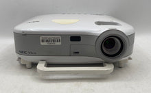 Load image into Gallery viewer, NEC Model VT670 White Desktop Portable Home Theater Projector Not Tested
