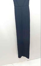 Load image into Gallery viewer, Nicole Miller Womens Black Mesh Cap Sleeve Crew Neck Long Maxi Dress Size 2
