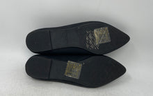 Load image into Gallery viewer, Olivia &amp; Kate Womens Smoking Black Pointed Toe Slip-On Ballet Flats Size 9
