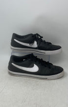 Load image into Gallery viewer, Nike Mens Court Legacy DH3162-001 Black Leather Lace-Up Sneaker Shoes Size 11

