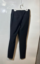 Load image into Gallery viewer, Express Womens Black Flat Front Belt Loops Skinny Leg High Rise Ankle Pants 2L
