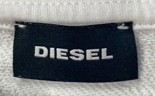Load image into Gallery viewer, Diesel Boys White Cotton Blend Long Sleeve Crew Neck Pullover Sweatshirt Sz 12Y
