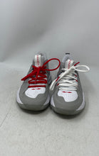 Load image into Gallery viewer, Unitus Unisex Judah 2 Gray Red Lace-Up Mid Top Basketball Shoes Size M 5.5 W 7
