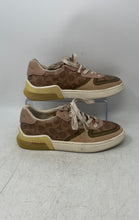 Load image into Gallery viewer, Coach Womens Citysole Court G5043 Brown Pink Signature Sneakers Shoes Size 7.5B
