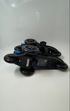 Load image into Gallery viewer, Cardiff Skate Co. Unisex Model S2 Black Adjustable Roller Skates Size Large
