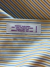 Load image into Gallery viewer, Brooks Brothers Mens Multicolor Striped Non-Iron Classic Dress Shirt Sz 17.5-36
