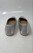 Load image into Gallery viewer, Franco Sarto Womens Vana Silver Tone Leather Slip-On Ballet Flats Size 7 1/2
