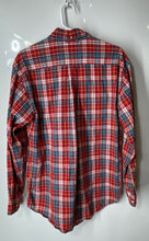 Load image into Gallery viewer, Tommy Hilfiger Mens Multicolor Plaid Cotton Long Sleeve Button-Up Shirt Size S
